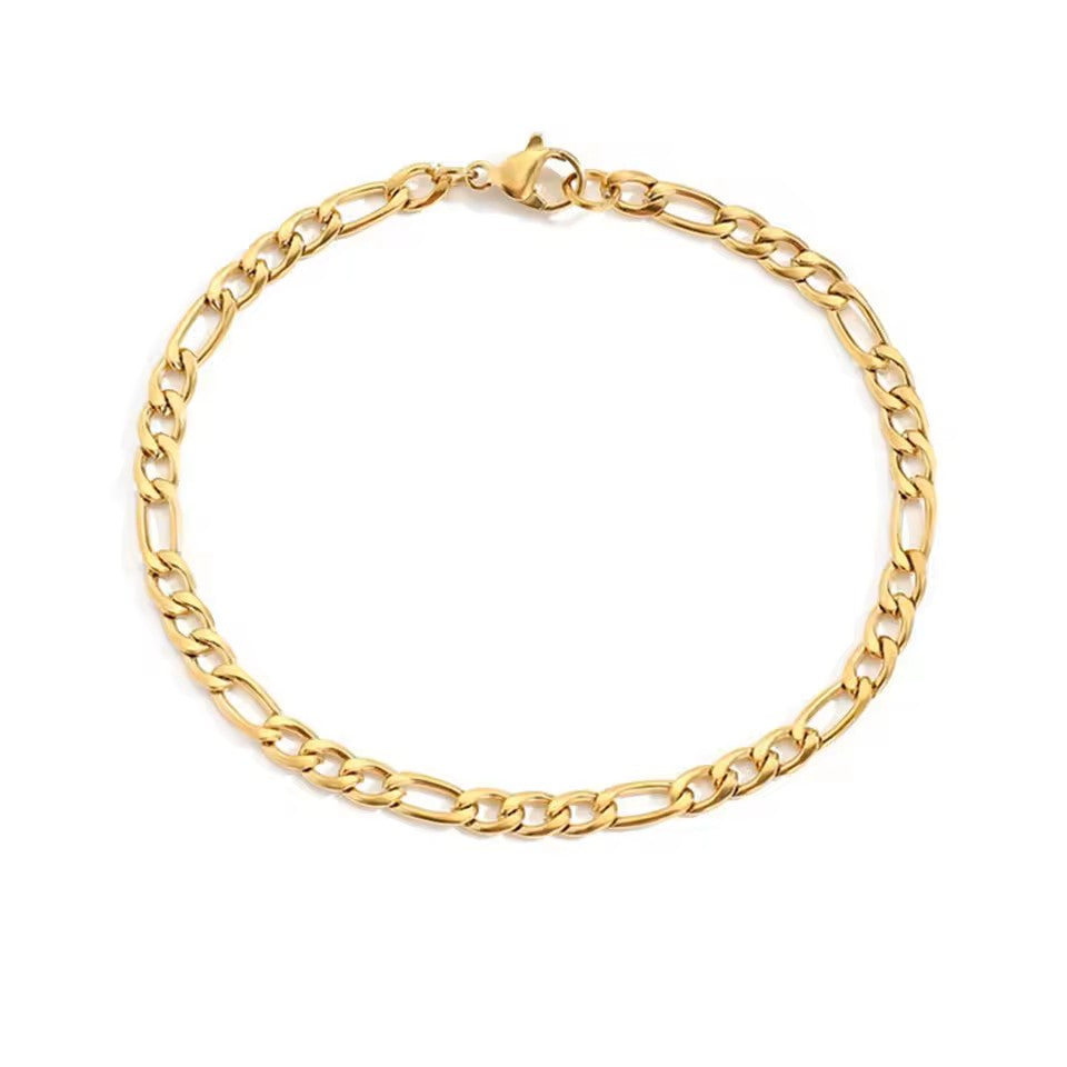 Figaro bracelet 4mm