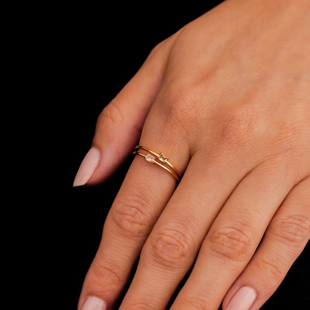 Anello con Pietra di Nascita